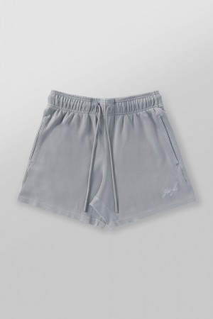 Young LA 1017 - Cloud Comfort Set - Shorts Grau | 0316-LEUXK