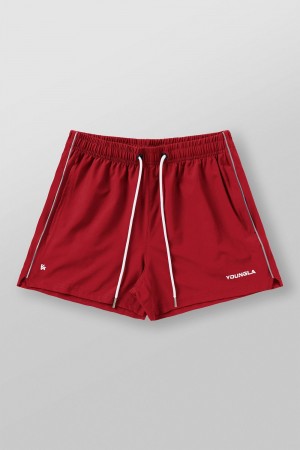 Young LA 1021 - Leg Day Shorts Rot | 2148-SJIFW