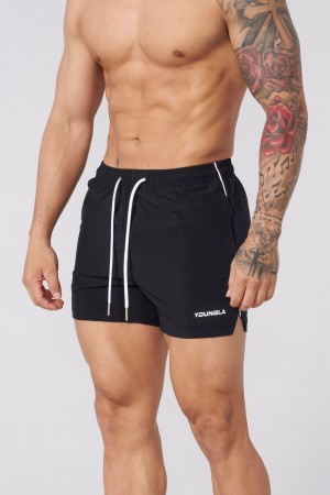 Young LA 1021 - Leg Day Shorts Schwarz | 6430-NQZCL