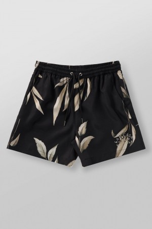 Young LA 1038 - Lah Casa Shorts Schwarz | 9651-HVLUZ