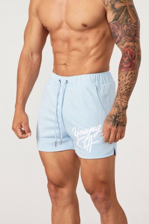Young LA 104 Legacy Shorts Hellblau | 2183-LGNKY