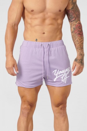 Young LA 104 Legacy Shorts Lila | 9815-AVRXE
