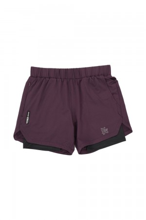 Young LA 105 Compression Shorts 2.0 Bordeaux | 4380-MNGBU