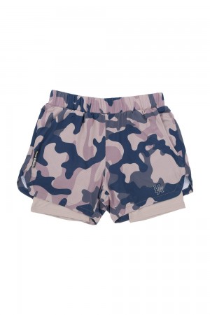 Young LA 105 Compression Shorts 2.0 Lila | 6201-XGNKC