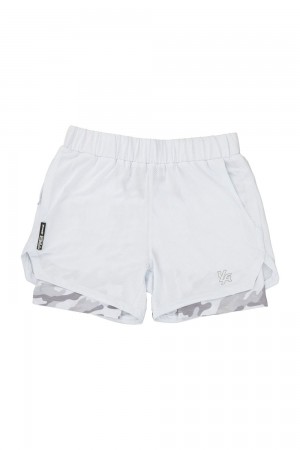 Young LA 105 Compression Shorts 2.0 Weiß | 0147-SBZUM