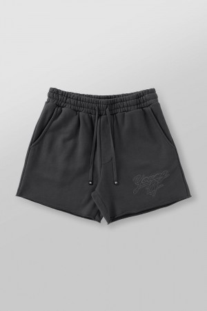 Young LA 1063 - Effortless Sets - Shorts Dunkelgrau | 7386-TMIGO