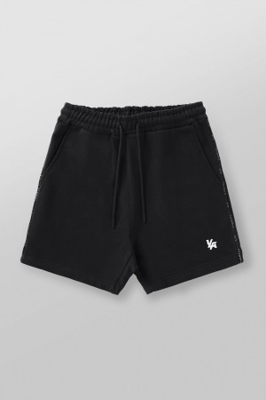 Young LA 1078 - Piping Collection - Shorts Schwarz | 5982-QATXI
