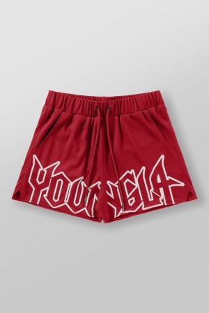 Young LA 1109 - All-Star Shorts Rot | 1563-RQZBD