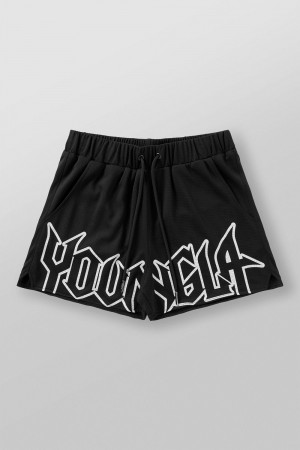 Young LA 1109 - All-Star Shorts Schwarz | 5471-KXLJI