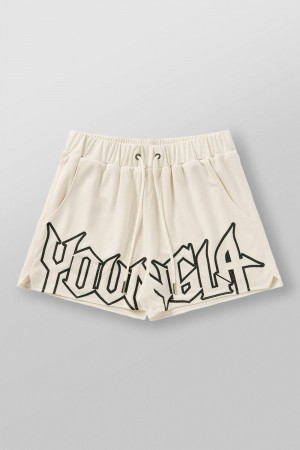 Young LA 1109 - All-Star Shorts Weiß | 4810-OQJCL