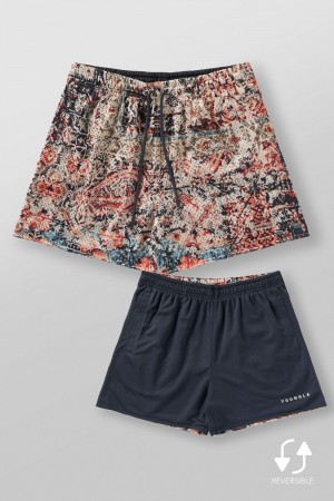 Young LA 1112 - Persian Rug Shorts Mehrfarbig | 9520-LDXTG
