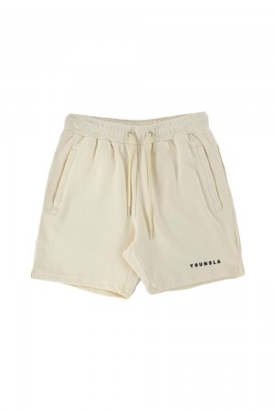 Young LA 118 The Perfect Shorts Weiß | 5431-NERFT