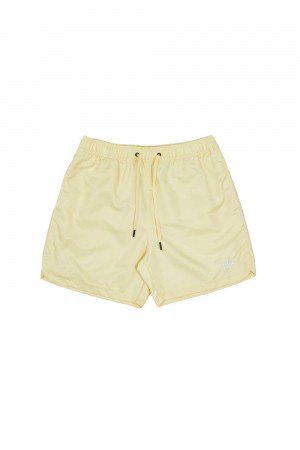 Young LA 123 Pastel Flow Shorts Beige | 1624-WBLHX