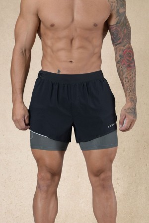 Young LA 124 - 6am Compression Shorts Schwarz | 2856-ZNXTL