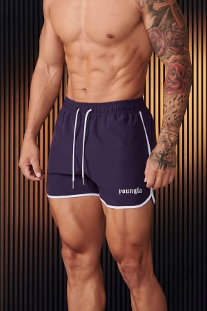 Young LA 125 - Olympic Shorts Lila | 9703-RBSUP
