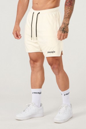 Young LA 134 Game-Time Shorts & Socks Set Weiß | 4972-JNFRW