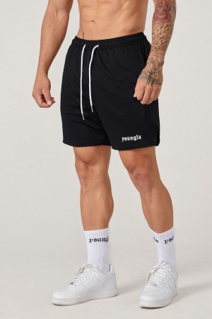 Young LA 134 Game-Time Shorts & Socks Set Schwarz | 2970-ADXUE