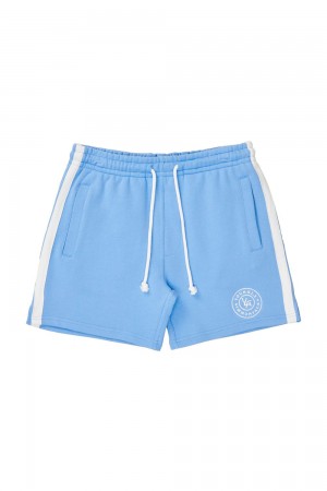 Young LA 137 - Golden Era Bodybuilding Shorts Blau | 2935-BKGIX