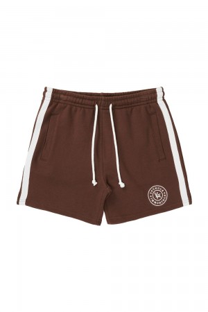 Young LA 137 - Golden Era Bodybuilding Shorts Braun | 1052-FWDVQ