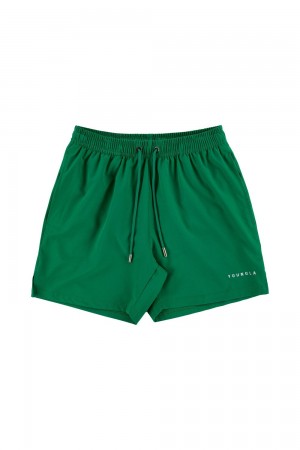 Young LA 140 Frooty Swim Shorts Grün | 8215-BHOVM