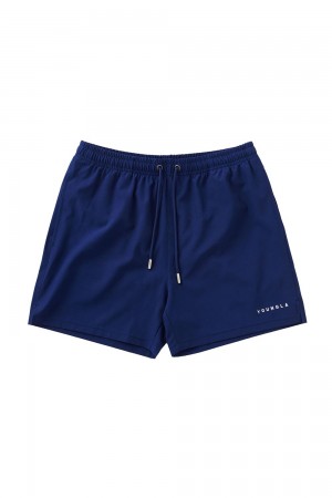Young LA 140 Frooty Swim Shorts Navy | 0851-IMASH