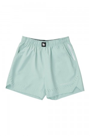 Young LA 146 Sprint Shorts Aqua | 1732-GWOPR
