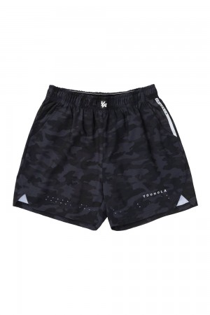 Young LA 146 Sprint Shorts Camouflage | 1472-LFWCY