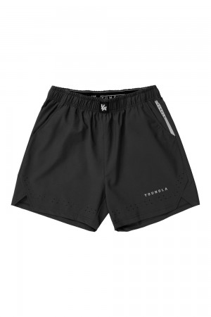 Young LA 146 Sprint Shorts Schwarz | 5246-SVEAI
