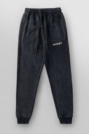 Young LA 2022 - Love Sets - Joggers Schwarz | 9105-PEXQV