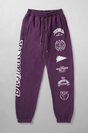 Young LA 204 - Immortal Killer Joggers Lila | 7916-DJUHL