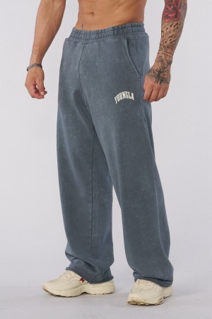 Young LA 2088 - New Wave Baggy Sweats Hellgrau | 1873-JDOCM