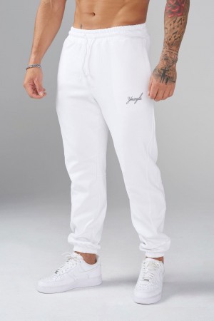 Young LA 2098 - Cloud Comfort Set - Joggers Weiß | 3519-LIFCZ