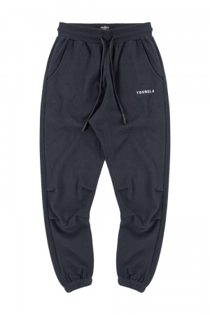 Young LA 210 Kick-Back Joggers Dunkelgrau | 9683-FXSMP