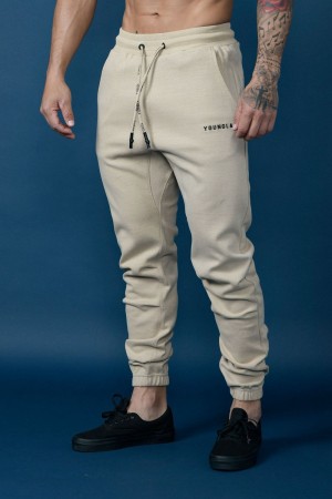 Young LA 210 Kick-Back Joggers Weiß | 0146-ENFAP