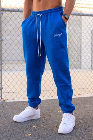 Young LA 211 For Him Joggers Blau | 9803-VSLKG