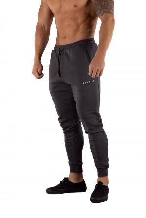Young LA 213 Elite Joggers Dunkelgrau | 9503-SWHXZ
