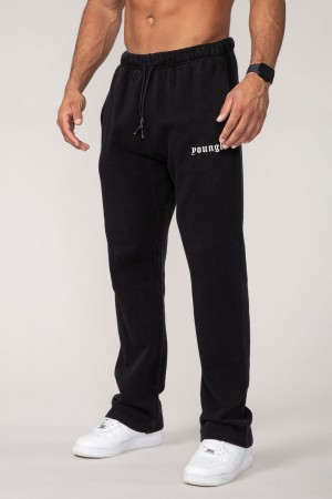 Young LA 216 Eternal No Cuff Sweats Schwarz | 7428-JQYSH