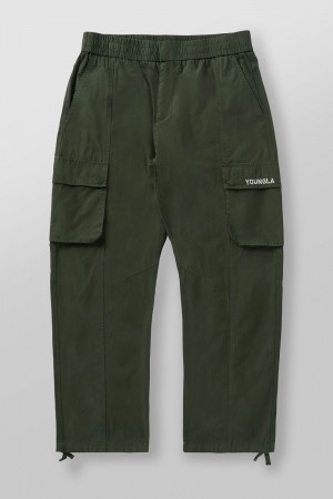 Young LA 227 - Weightless Voyage Joggers Olivgrün | 8036-VEMAQ