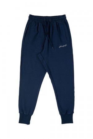 Young LA 228 Cloud Joggers Navy | 8536-XCFJW