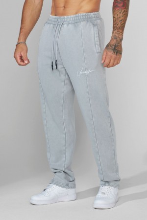 Young LA 229 - Frontline Sweat Pants Hellblau | 9432-KLMTX