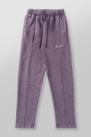 Young LA 229 - Frontline Sweat Pants Lila | 7801-VLHOS