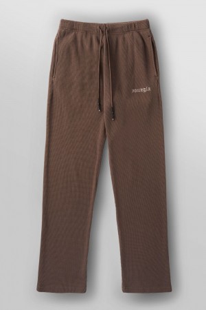 Young LA 230 - No Cuff Thermal Pants Braun | 1856-MCOBF