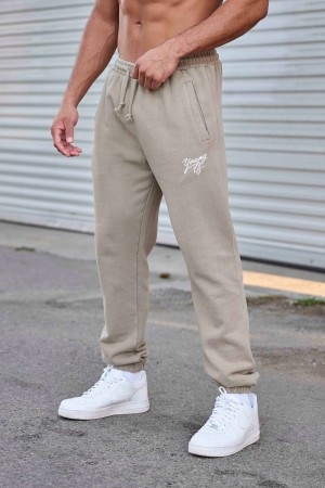 Young LA 232 - Legacy Joggers Beige | 1759-FNWBM
