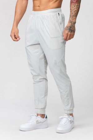 Young LA 237 Nylon Training Joggers Weiß | 0786-EGDIK