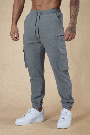 Young LA 240 Cloud Rambo Joggers Hellgrau | 6451-XYNIM