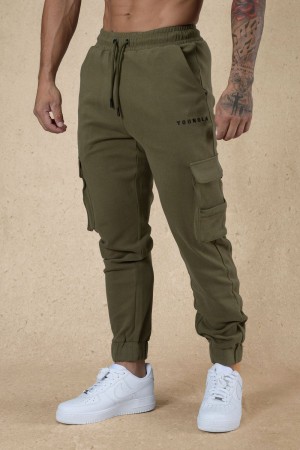 Young LA 240 Cloud Rambo Joggers Olivgrün | 2536-JKDZB