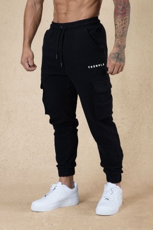 Young LA 240 Cloud Rambo Joggers Schwarz | 7215-FWSRC