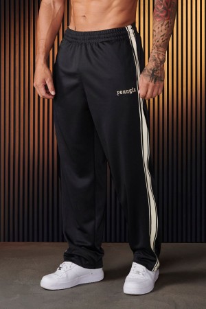 Young LA 241 - Warm Up Pants Schwarz | 9165-MEONJ
