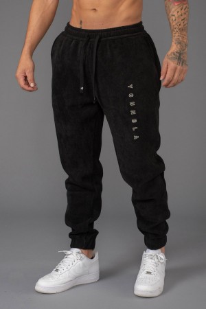 Young LA 244 Aspen Joggers Schwarz | 6507-QESTU