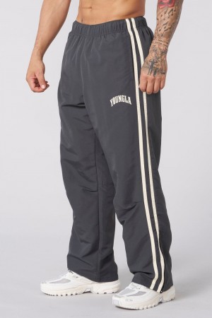 Young LA 249 - Flagship Track Pants New Colors Grau | 7135-ZDIMQ